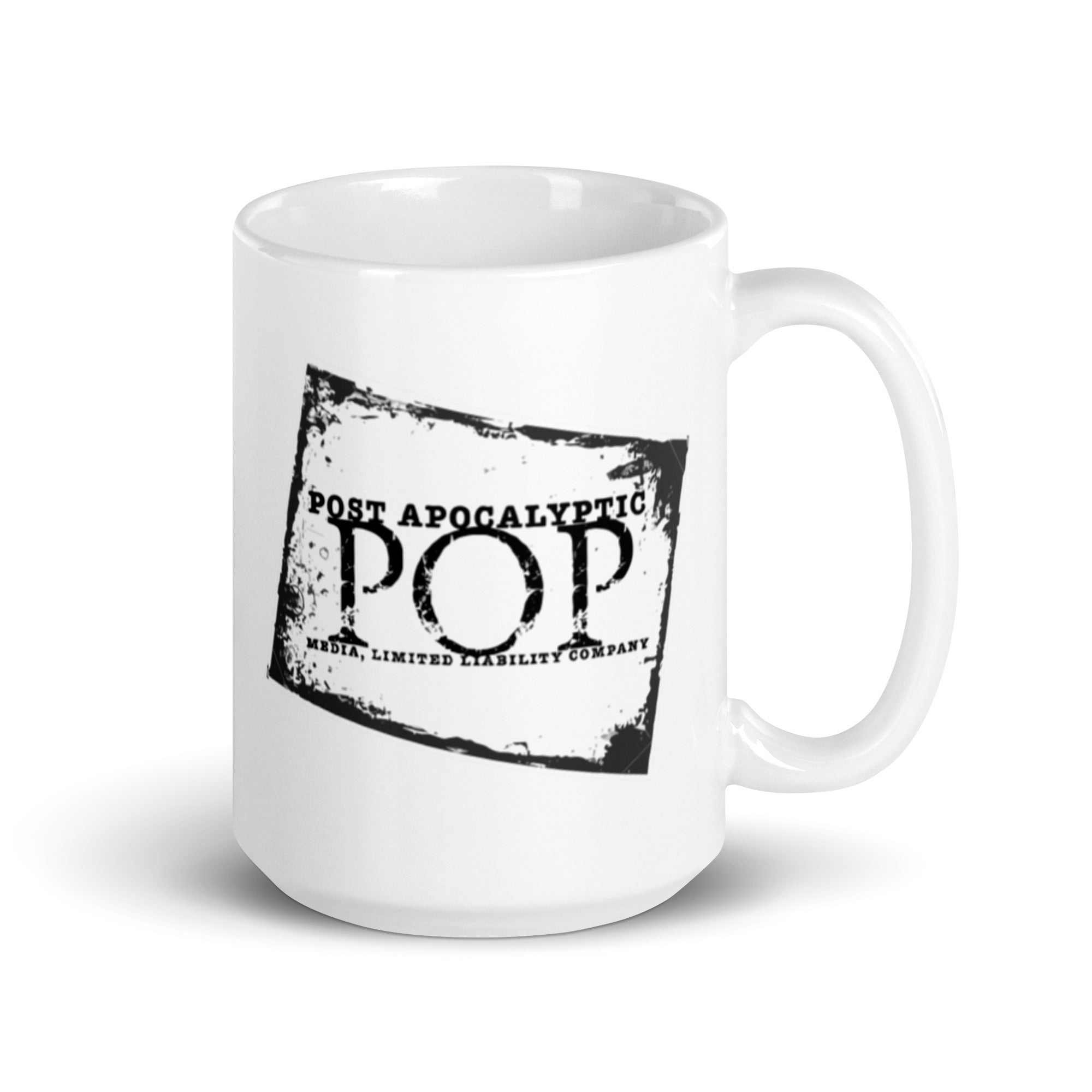 POP - White glossy mug