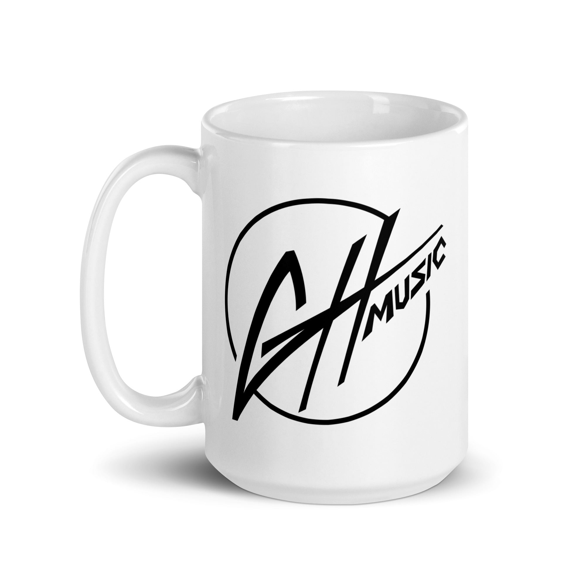Garrett Huffman - White glossy mug