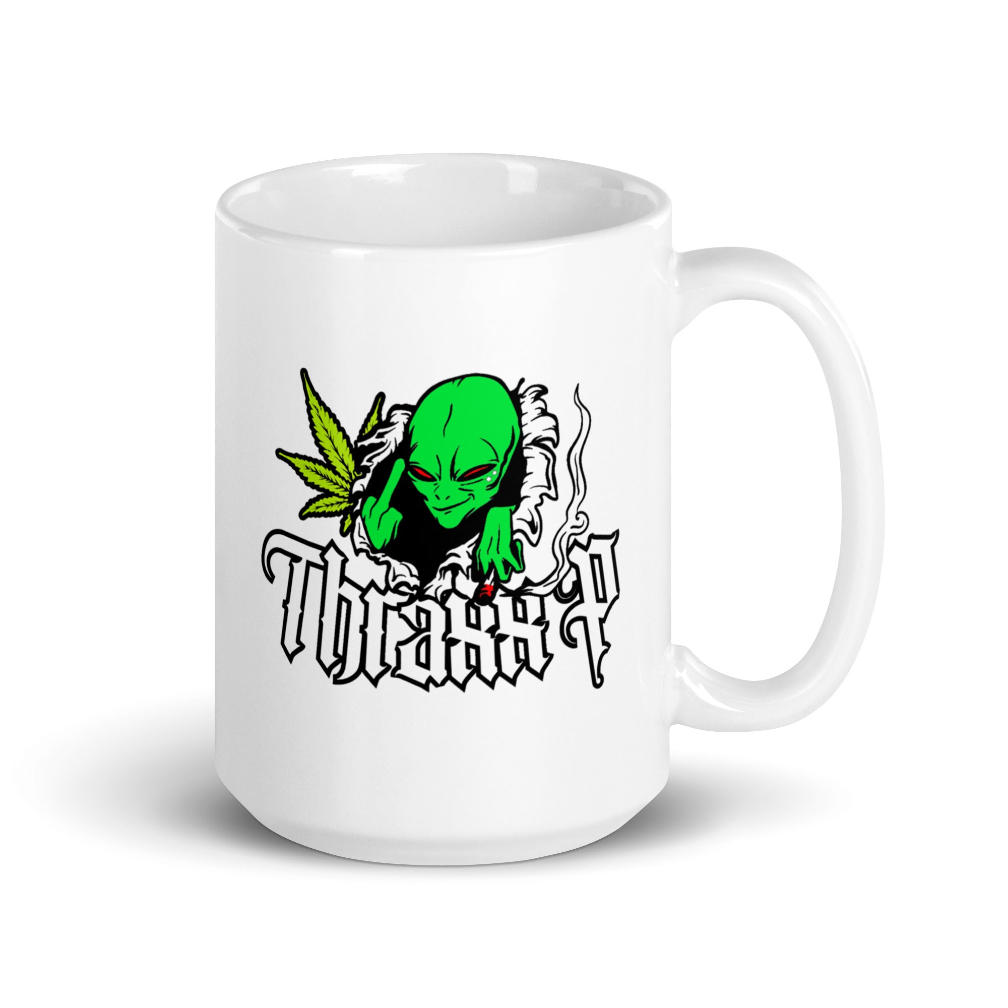 Thraxx P - White glossy mug